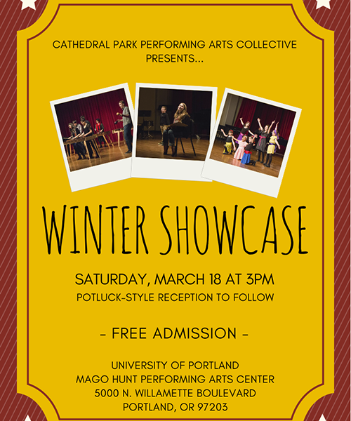Winter Showcase 2017 | March 18th