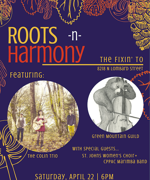 Roots-n-Harmony Benefit Concert | April 22