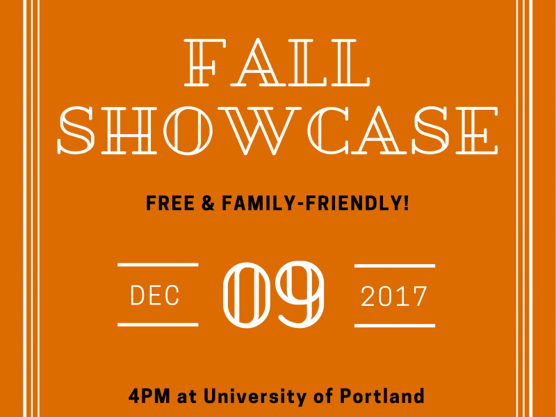 Fall Showcase 2017 | December 9
