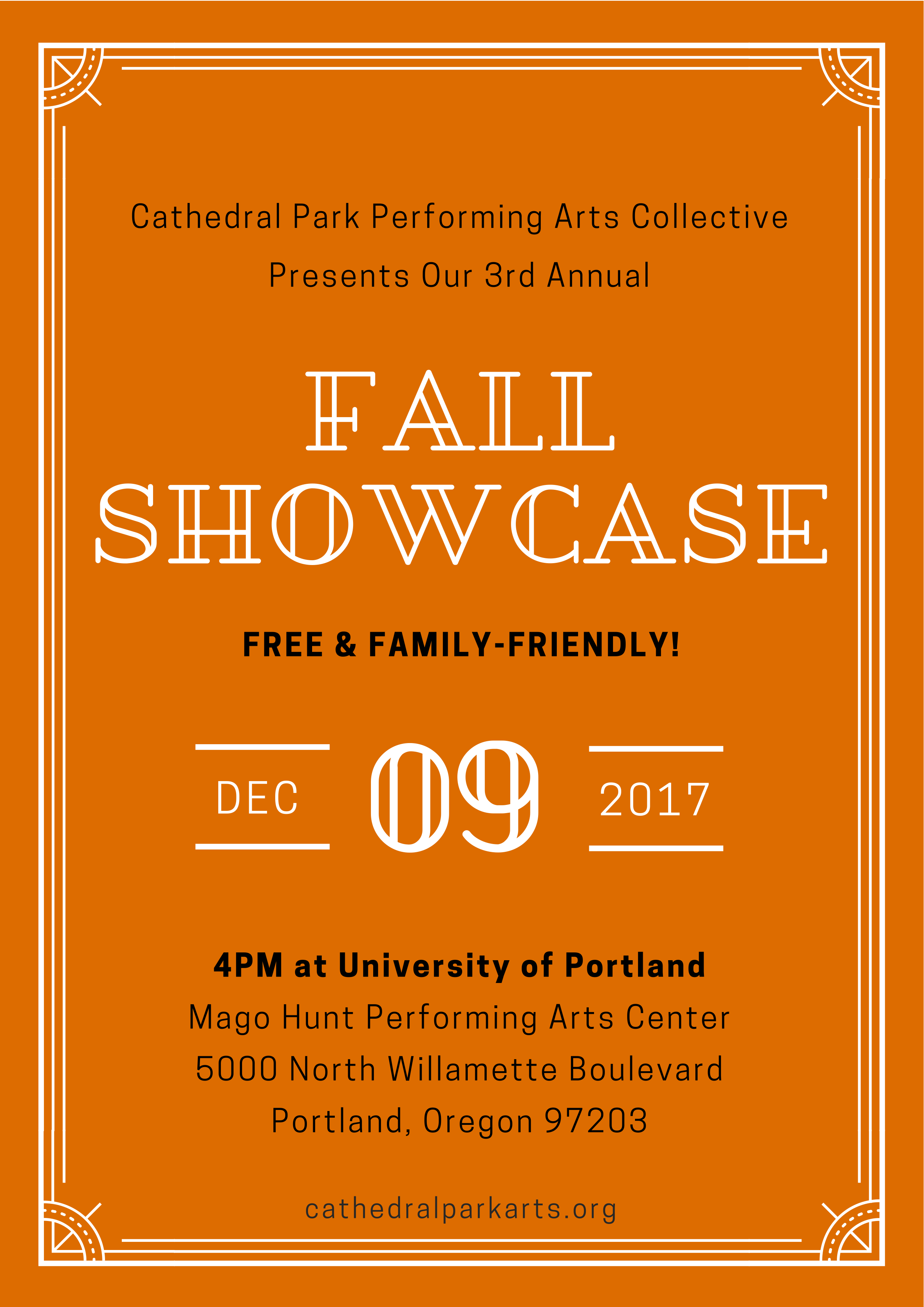 Fall Showcase 2017 | December 9