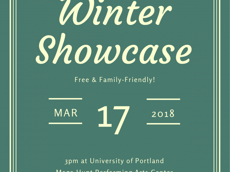 Winter Showcase 2018 | March 17