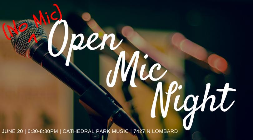 (No Mic) Open Mic | June 20 (No Mic) Open Mic | June 20