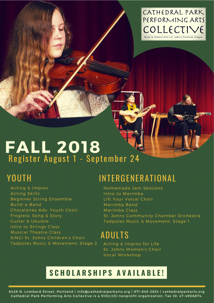Fall 2018 Poster (11x17)