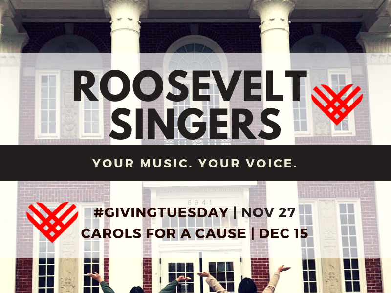 Fundraiser for Roosevelt Singers | November 27-December 31