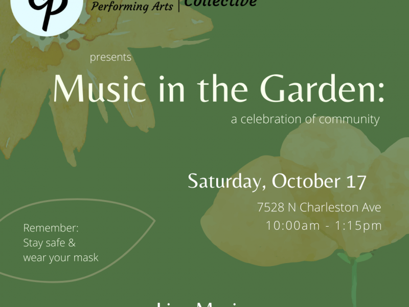 Music in the Garden | October 17